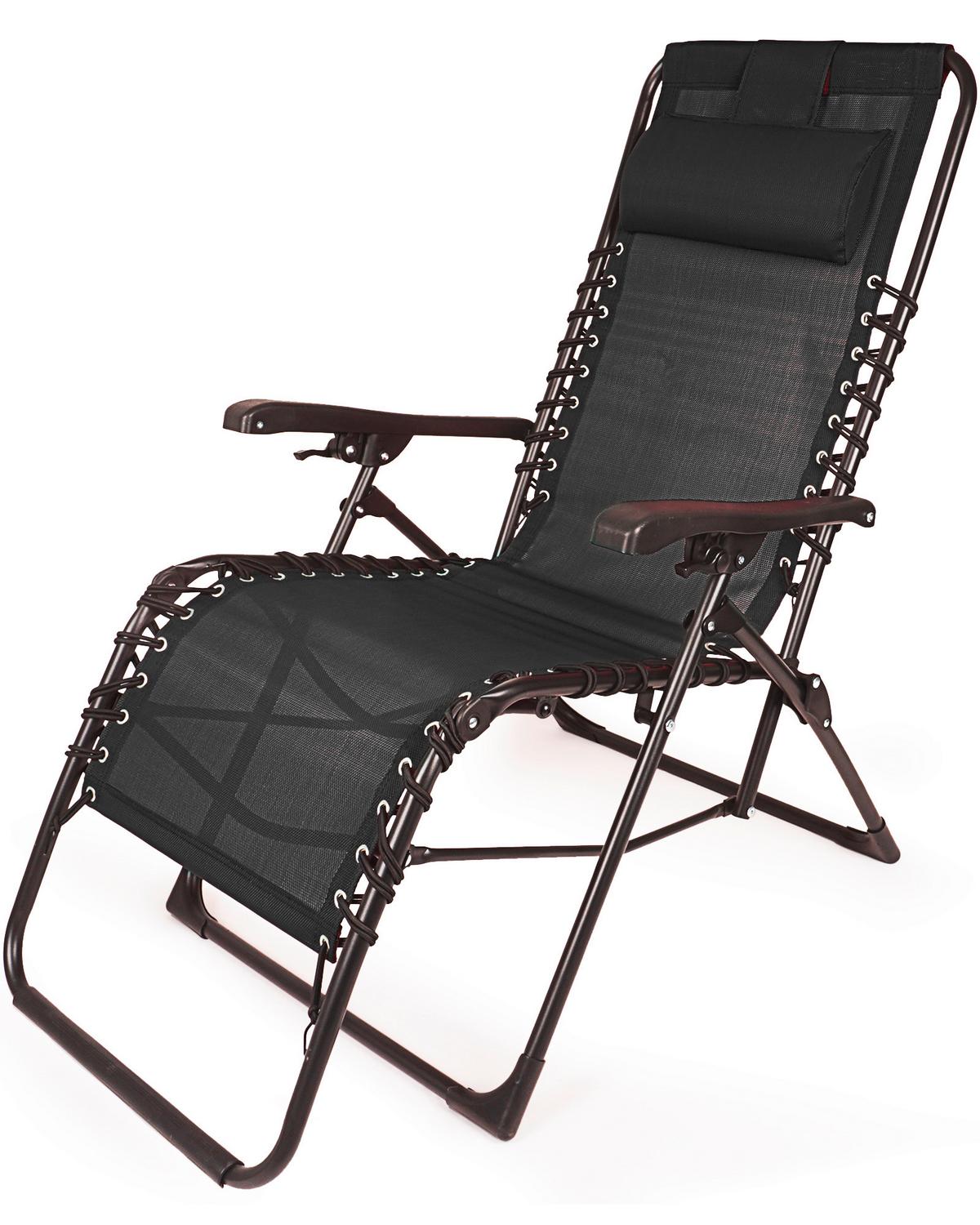 Bäderliege Relax Kunststoff Klappbar - Schwarz, Basics, Kunststoff (84/109/65cm)