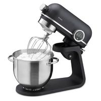 Küchenmaschine Kitchen Professinal Anthrazit 800 W - Edelstahlfarben/Anthrazit, Basics, Metall (26/40/37cm) - Trisa Electronics