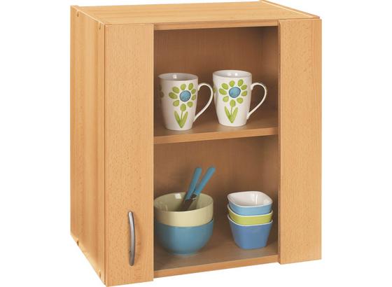 Üveges Felsőszekrény Nano - Bükk, modern, Faalapú anyag (50/54/32cm) Üveges Felsőszekrény Nano - Bükk, modern, Faalapú anyag (50/54/32cm)