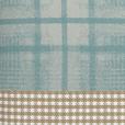 Renforcé-Bettwäsche 140x200 cm Bridget Blau - Blau, ROMANTIK / LANDHAUS, Textil (140/200cm) - James Wood