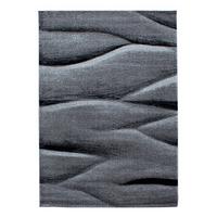 Webteppich Lucca - Schwarz, Trend, Textil (140/200cm) - Novel