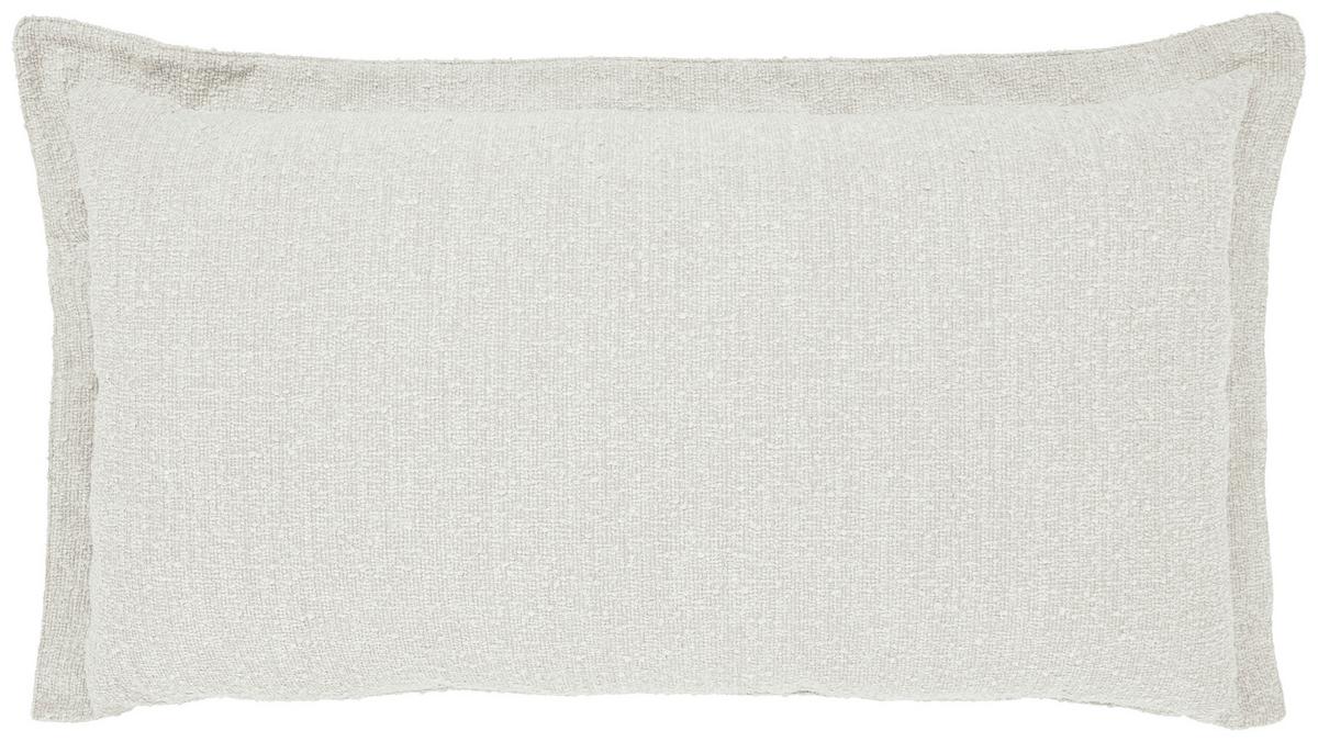 Ecksofa Toscana - Schwarz/Weiß, Trend, Textil (295/165cm) - Livetastic