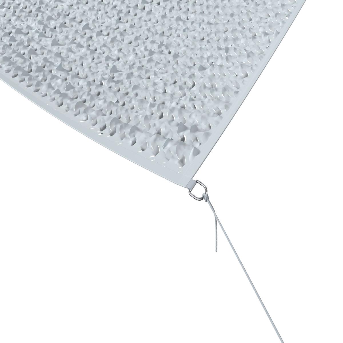 SLUNEČNÍ CLONA KE KOČÁRKU NETZI - bílá, Basics, textil (300/300cm)