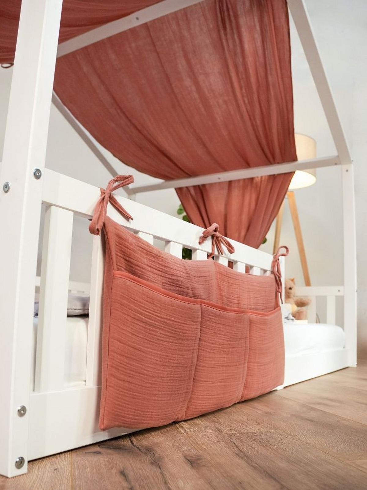 Stauraumnetz Mokka, B/l: 40x80cm - Mokka, Basics, Textil (40/80cm) - tiSsi