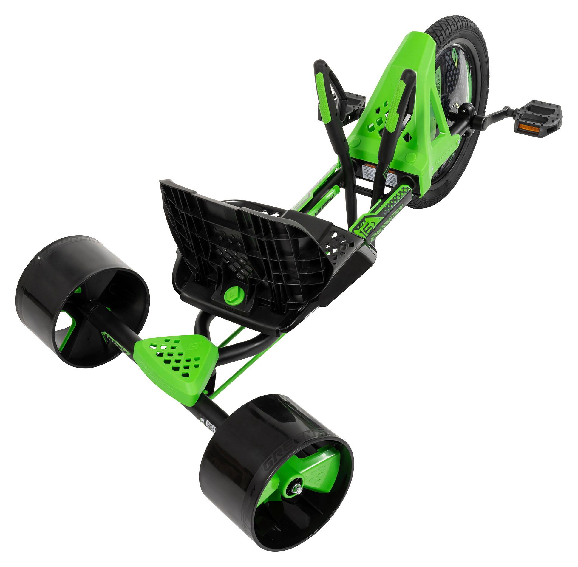 Dreirad Huffy Green Machine 16" - Schwarz/Grün, Basics, Metall (68.5/44.2/121cm)