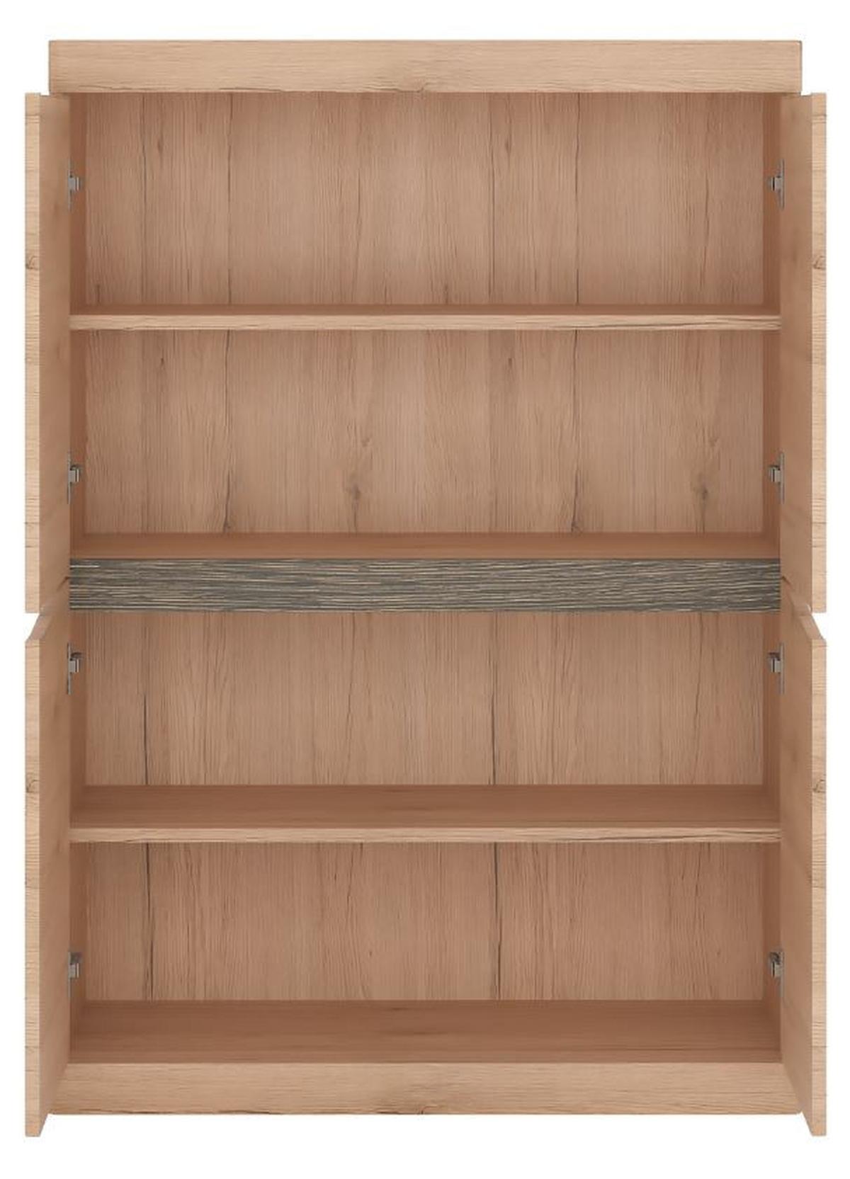 Kommode Summer San Remo Eiche Dekor B: 86 Cm - Eiche San Remo, MODERN, Holzwerkstoff (86/123/40cm) - Modern Living
