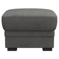 Hocker Marcus Anthrazit B: 68 cm - Anthrazit/Schwarz, Basics, Textil (68/45/68cm) - MID.YOU