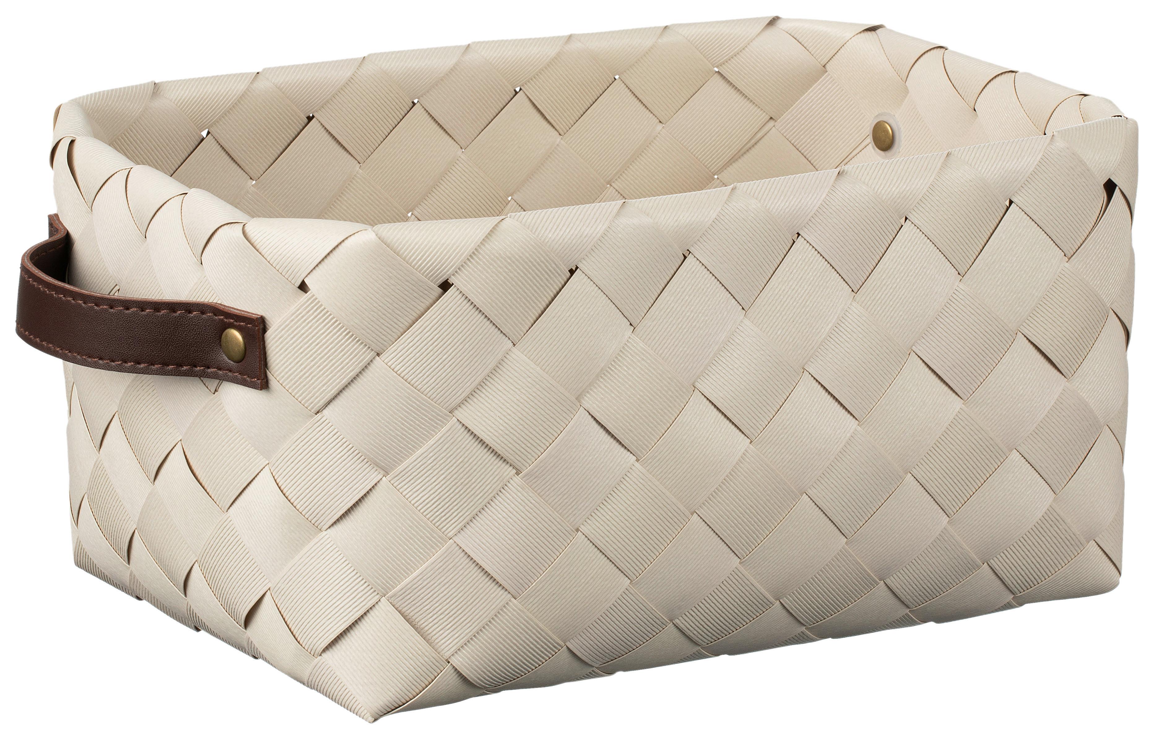 Aufbewahrungsbox Nala - Beige/Braun, KONVENTIONELL, Kunststoff (18/26/13cm) - James Wood