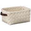 Aufbewahrungsbox Nala - Beige/Braun, KONVENTIONELL, Kunststoff (18/26/13cm) - James Wood