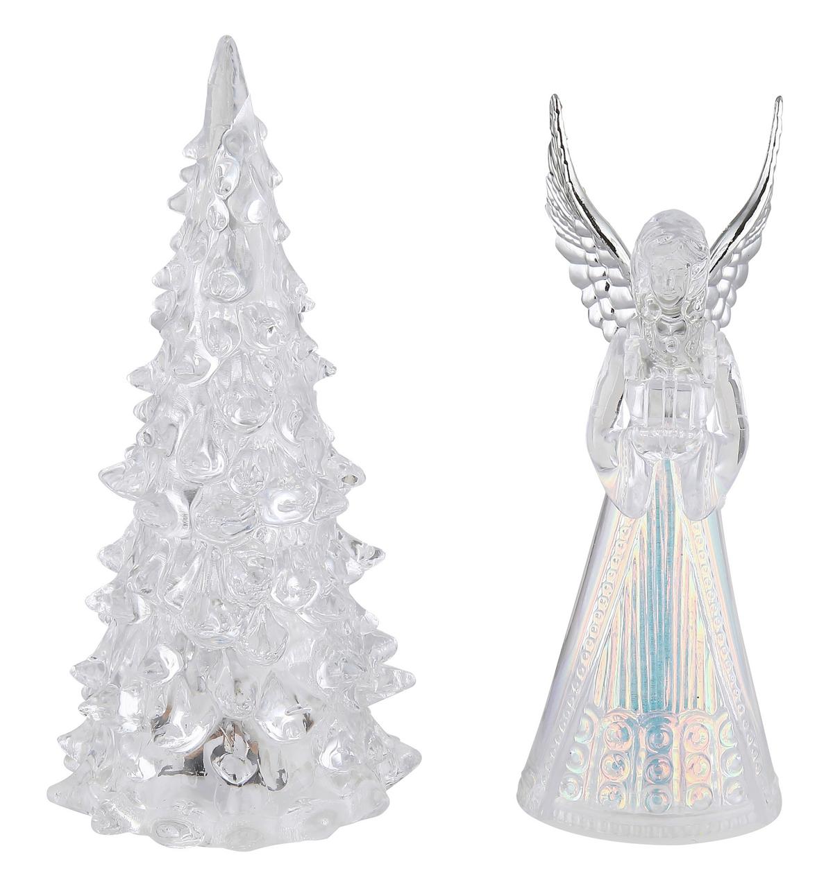 LED-Dekoleuchte 28103-24 Noella - Klar, Basics, Kunststoff (4,2/4,6/11,5cm) - Globo