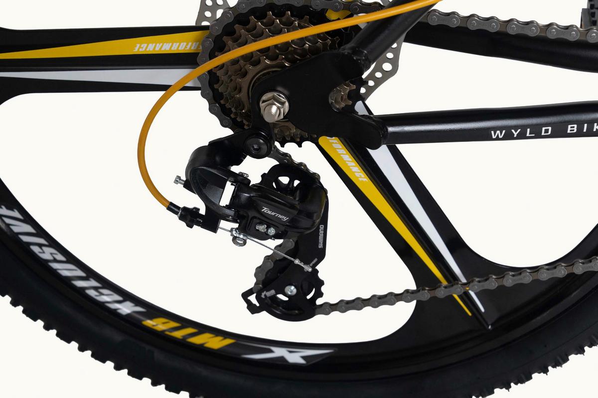 WYLD Mountainbike Fully Bliss Magnesium Laufräder, schwarz - Schwarz, LIFESTYLE, Metall (25/140/60cm)