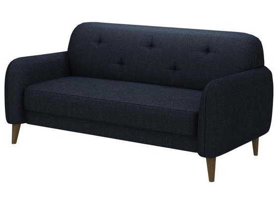 Sofa Viisto B: 164 cm - Blau/Buchefarben, MODERN, Holz (164/78/86cm) Sofa Viisto B: 164 cm - Blau/Buchefarben, MODERN, Holz (164/78/86cm)