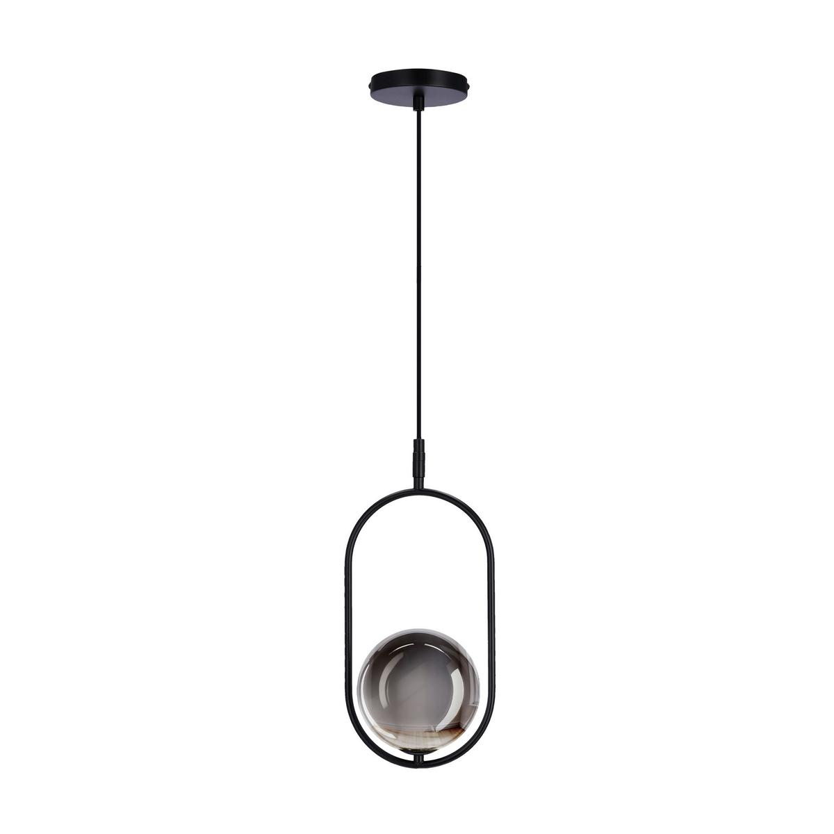 Pendelleuchte 31-44068 Cordel - Graphitfarben/Schwarz, Design, Metall (18.5/14/120cm)