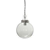 Hängeleuchte 1423001 Normandy - Silberfarben, Design, Glas (30/36/30cm)