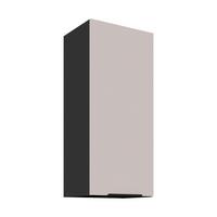 Konyhai Faliszekrény Arona 40/90cm - bézs/fekete, Modern, faalapú anyag (40/90/31cm)