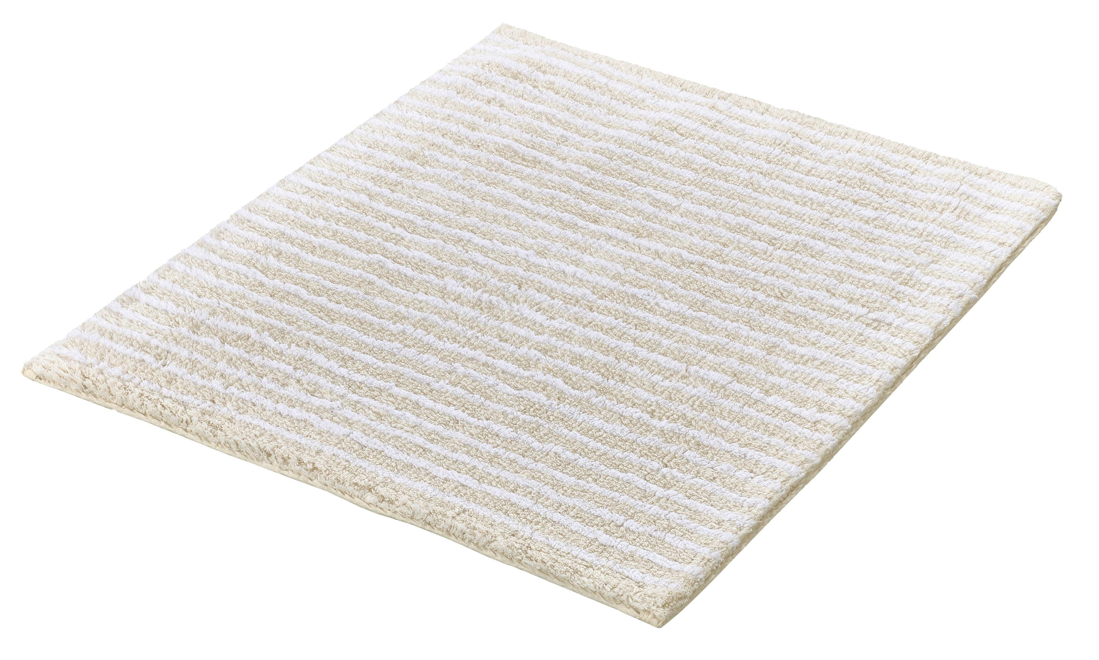 Wc-vorleger Amalia Naturfarben 50x60 Cm Waschbar - Naturfarben, Basics, Textil (50/60cm) - Kleine Wolke