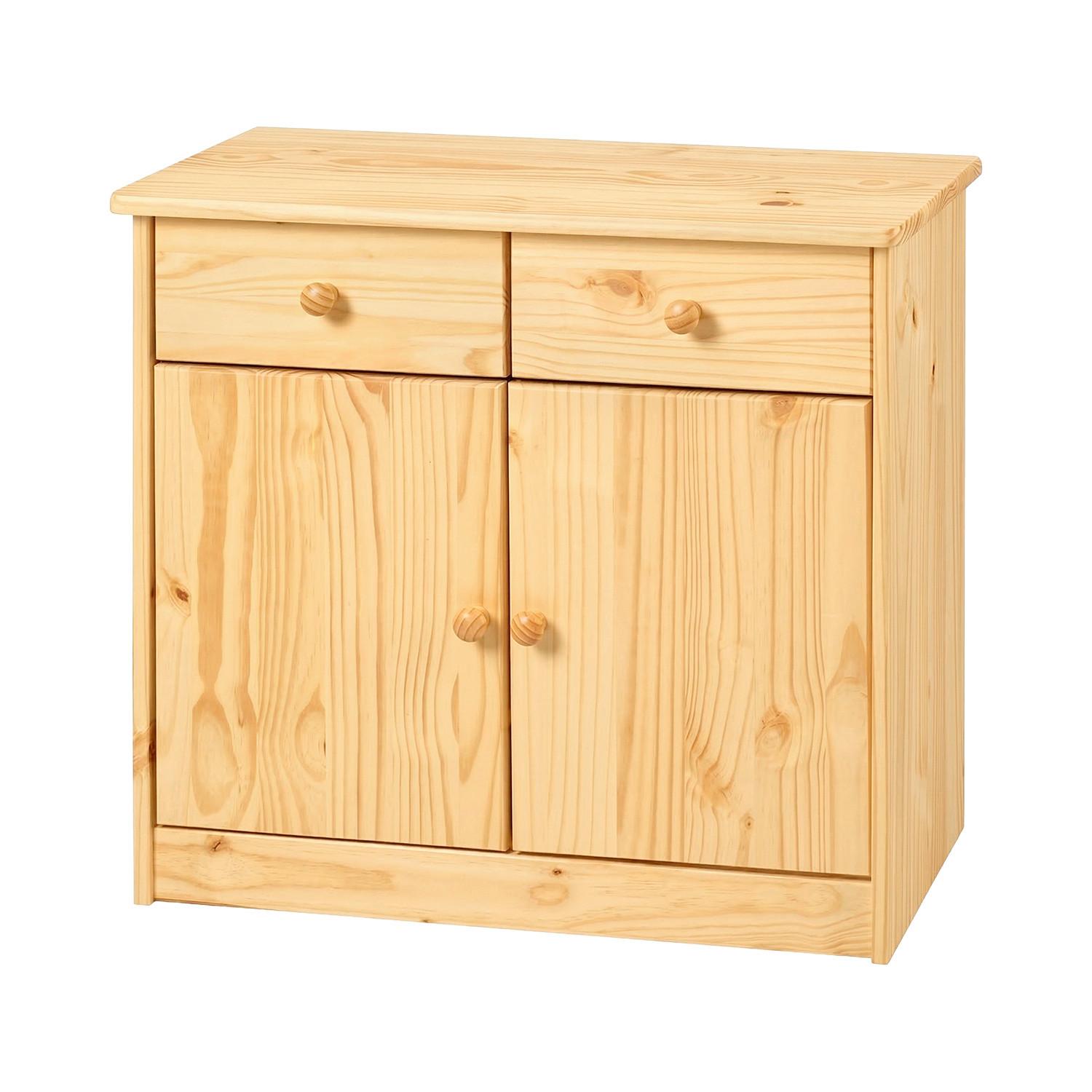 KOMMODE KOMMODE KIEFERNHOLZ 81X75 CM - Naturfarben, Basics, Holz (81/75/35cm) - Livetastic