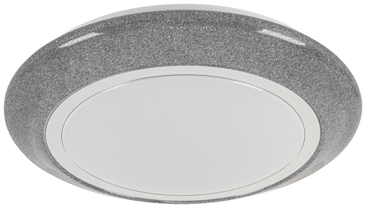 Led Mennyezeti Lámpa Ana - krómszínű/ezüstszínű, Modern, műanyag/fém (40/9cm) - Luca Bessoni