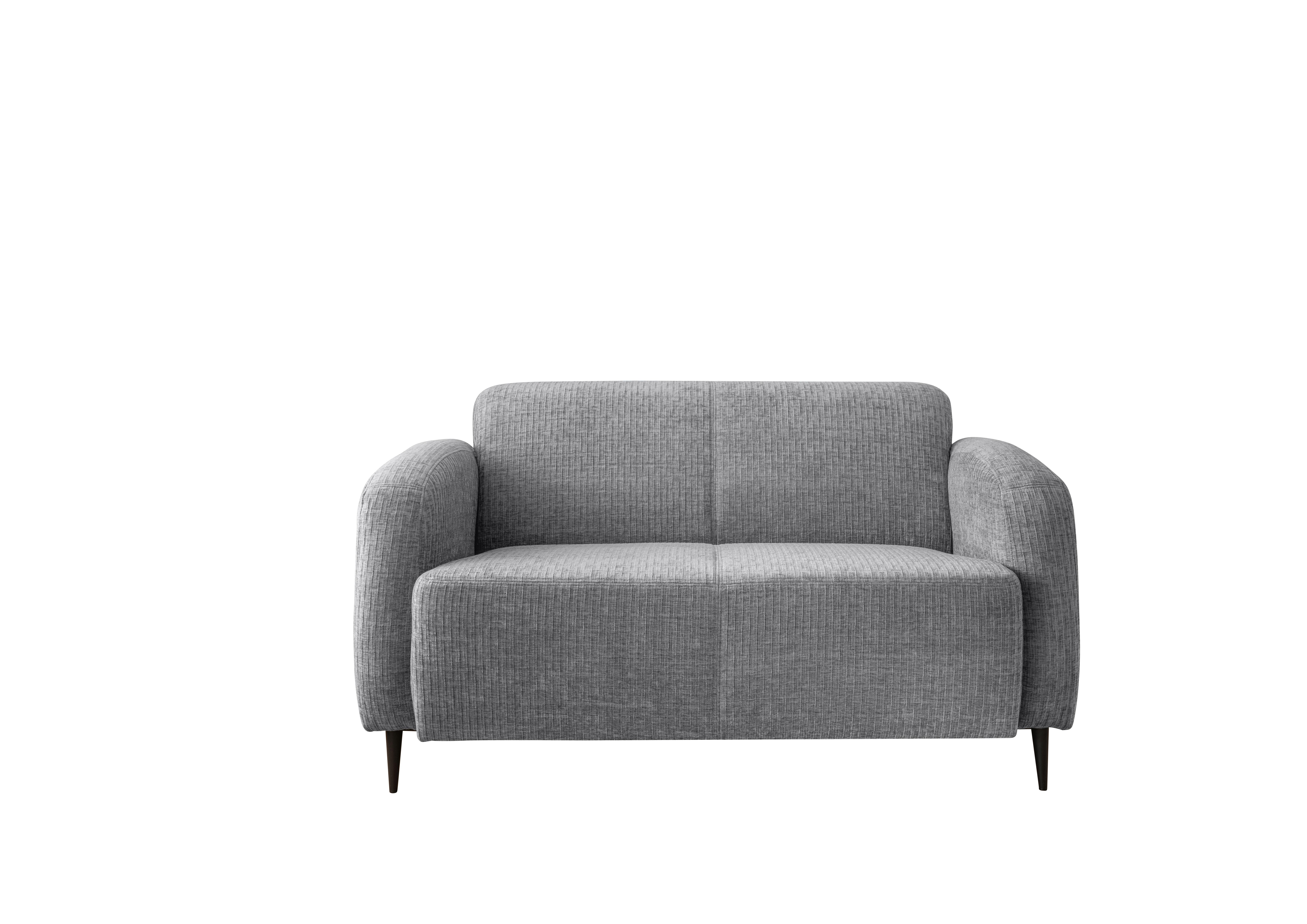 2-Sitzer-Sofa Marone Grau B: 140cm - Schwarz/Grau, MODERN, Textil (140/76/90cm) - Livetastic