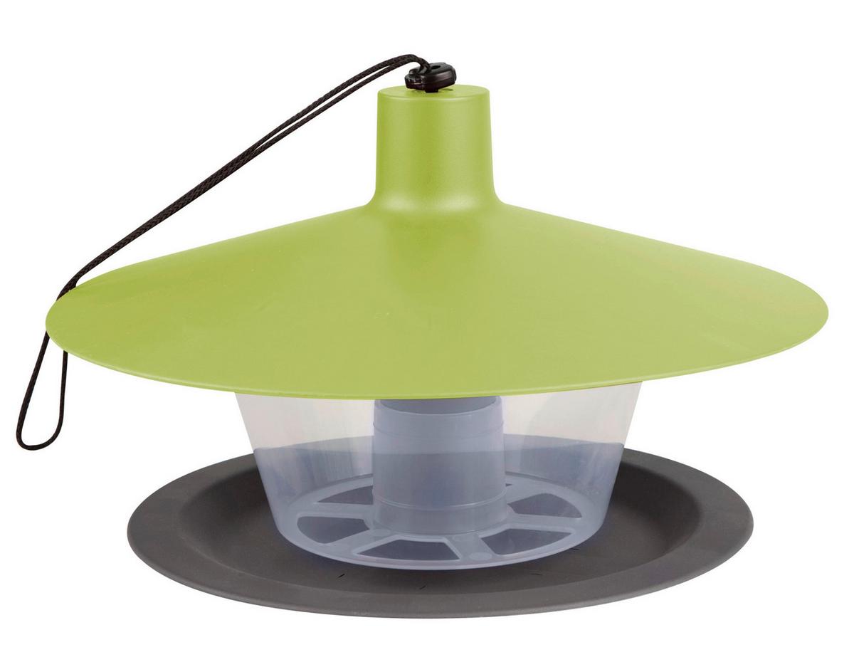 Vogelfuttersilo Urban Life BxHxT: ca. 28x28x17 cm - Grün, Basics, Kunststoff (28/28/17cm) - Windhager