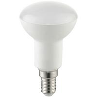 LED žárovka E14, R50, 5W, 230V - opál, plast (5/8,5cm)