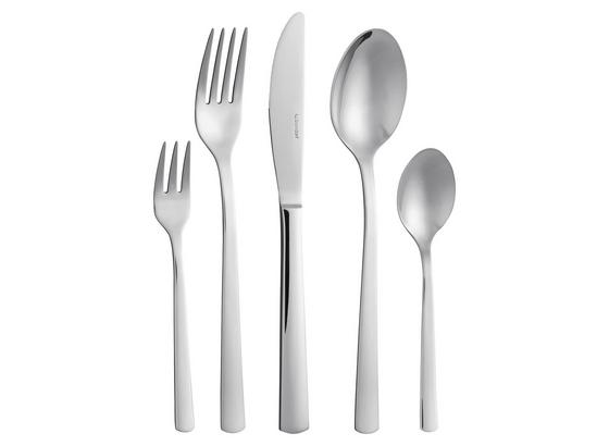 Berndorf Besteckset 60-Teilig Gamma für 12 Personen - Edelstahlfarben, KONVENTIONELL, Metall (32,5/43,5/10,5cm) - Berndorf