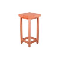 Gartenhocker Marco Echtholz Kernbuche Wetterfest - Kernbuche, Basics, Holz (30/60/30cm) - Gardenson
