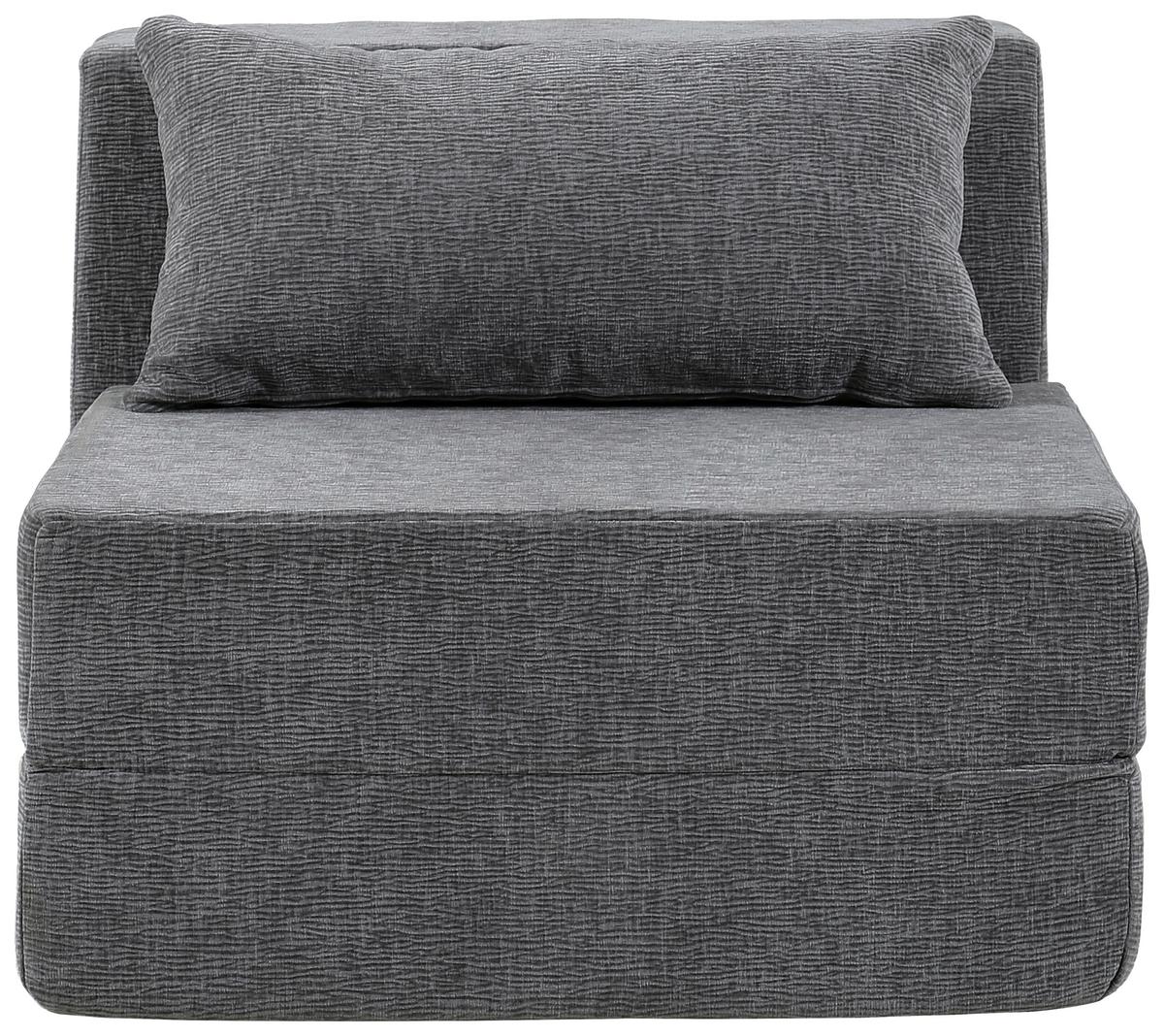 Sofaelement Paleta Grau B: 82 cm - Grau, Design, Textil (82/64/95cm) - P & B