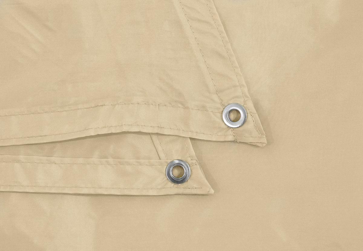 Sonnensegel Quadrat 360 X 360 - Naturfarben, Basics, Textil (360/0,3/360cm) - Schneider