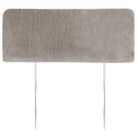 Opierka hlavy ALTON, sivohnedá ženilka - taupe, Konventionell, kov/textil (50/19cm)