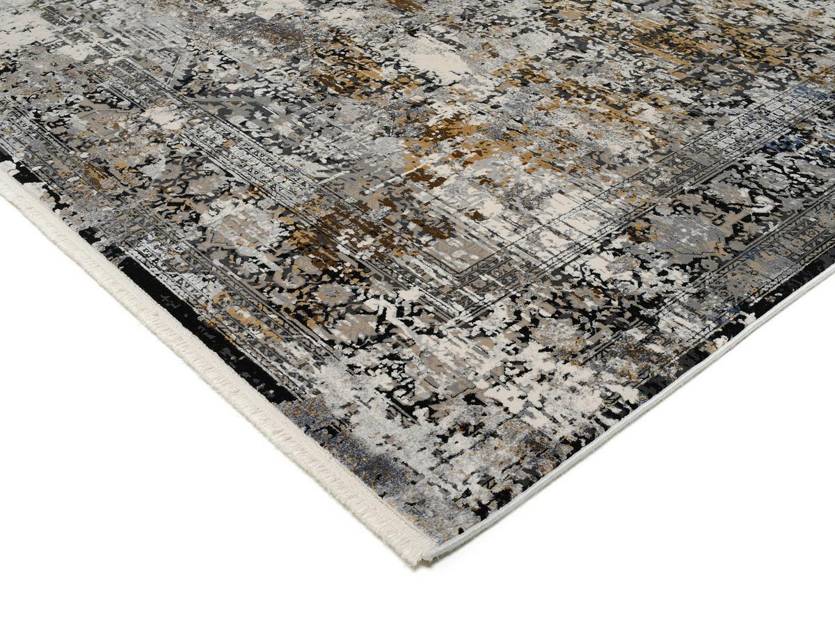 Webteppich Grau/Multicolor Le Mans 200x290 cm - Multicolor/Grau, Design, Textil (200/290cm) - Dieter Knoll
