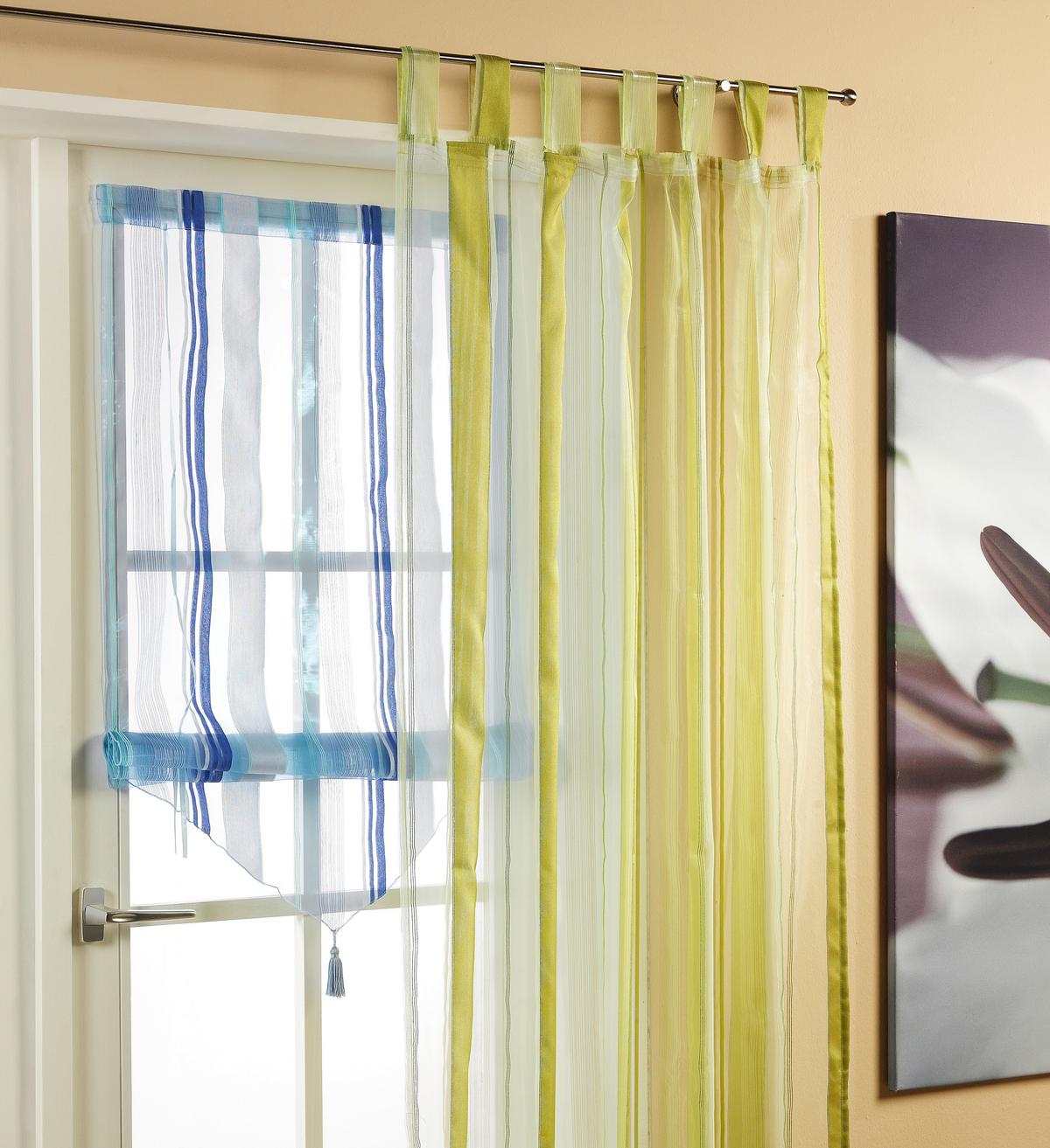 Készfüggöny Milou - barna/Pezsgő, Konventionell, textil (60/140cm) - Ondega