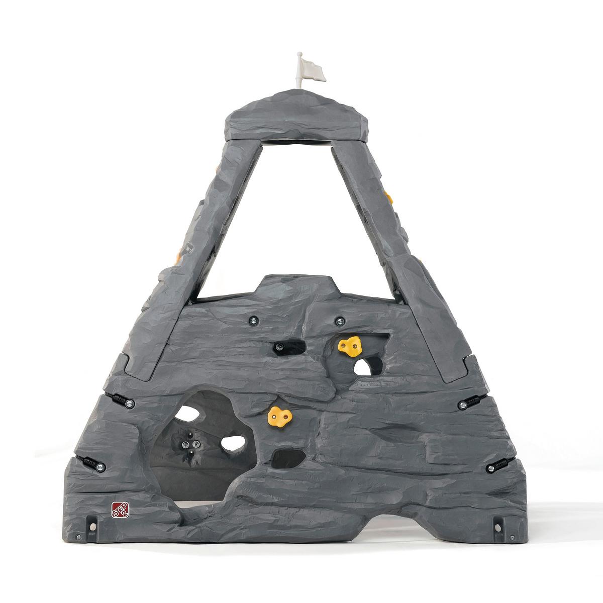 Klettergerüst Skyward Summit aus Kunststoff - Grau, KONVENTIONELL, Kunststoff (203,2/203,2/132,1cm) - Ambia Garden