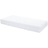 Taschenfederkernmatratze Kairo 90x200 cm H2+h3 H: 23 cm - Weiß, Textil (90/200cm)