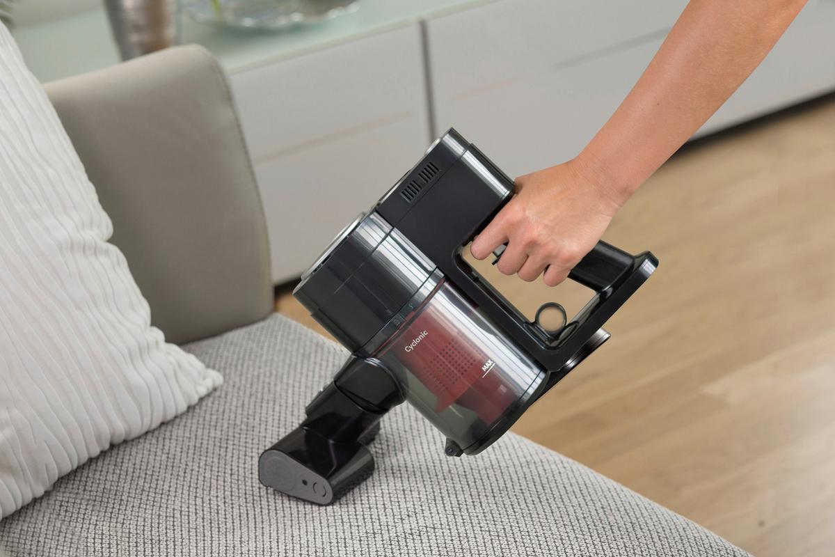 Akku-bodenstaubsauger,0,5 L Svc216fmlbkii - Schwarz, Basics, Kunststoff (25/111/22cm)