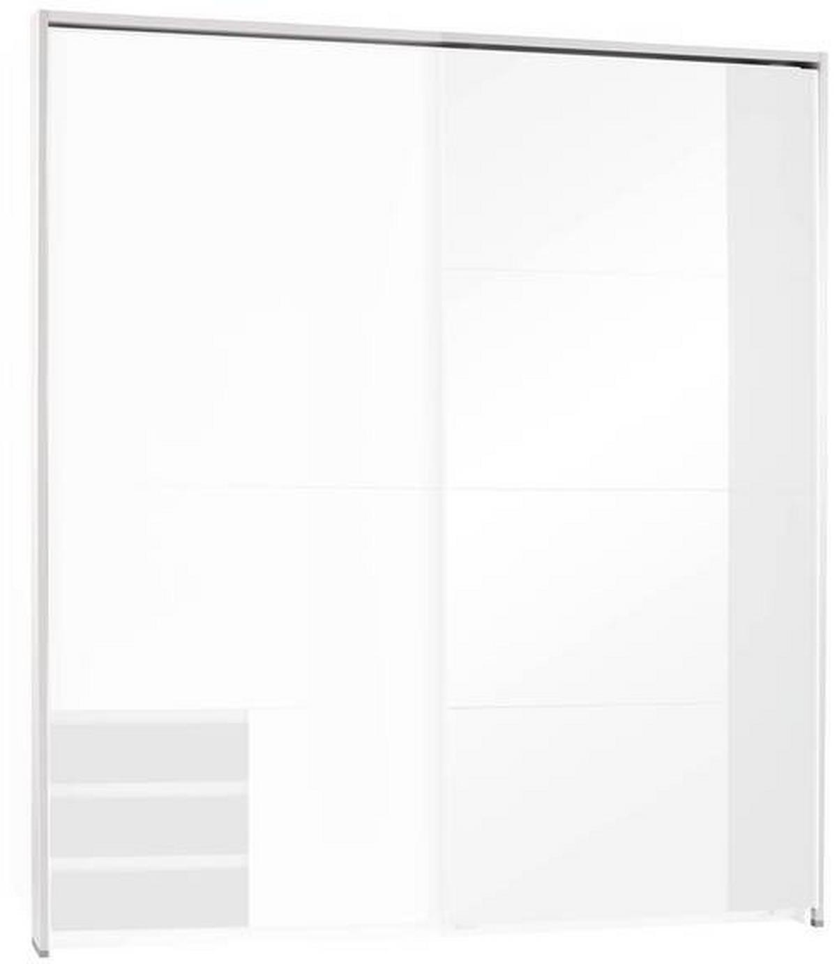 Passepartout-rahmen Emden Weiß/graphit Für B: 183 Cm - Graphitfarben/Weiß, MODERN, Holzwerkstoff (183/200/12cm)