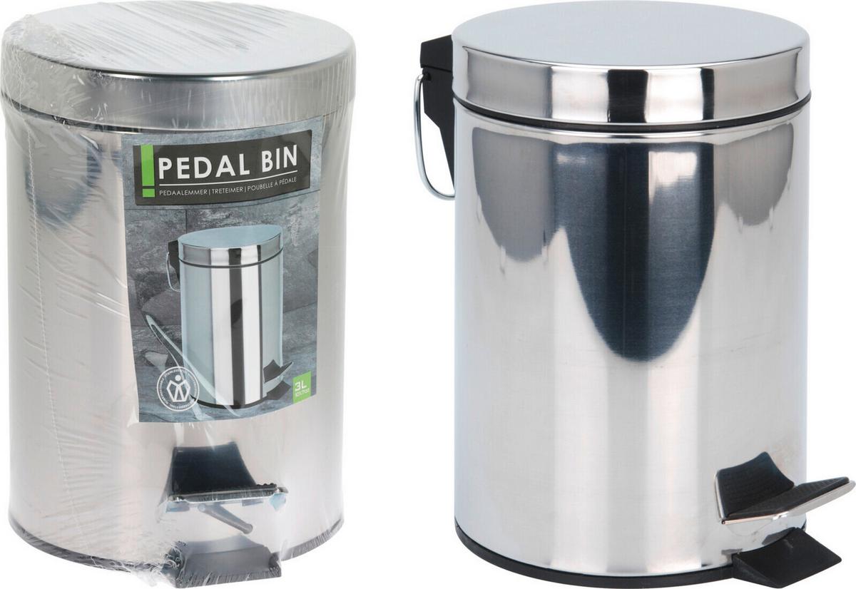 Kozmetikai Szemetes Kozmetikai Szemetes - Basics, fém (16,5/24,5cm)