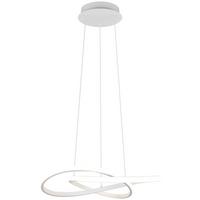 ZÁVĚSNÉ LED SVÍTIDLO MAXIMILIAN - bílá, Konvenční, kov/plast (50/150cm) - Mömax