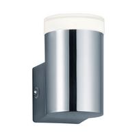 LED-Wandleuchte 283110106 - Chromfarben/Weiß, Basics, Kunststoff (8,3/5,2/8cm) - Trio Leuchten