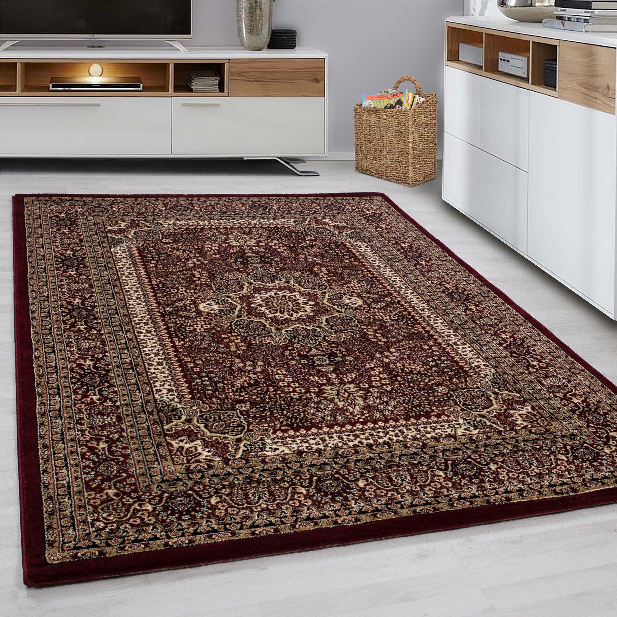 Orientalischer Webteppich Rot Marrakesh 200x290 cm - Rot, KONVENTIONELL, Textil (200/290cm)