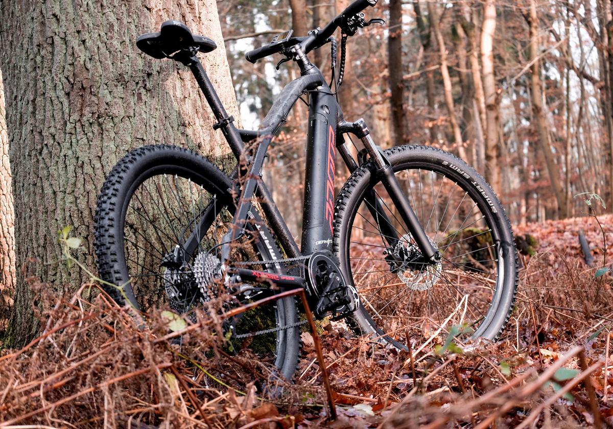 Elektrofahrrad 27,5 Zoll, 120 Km - Schwarz, Basics, Metall (180/70/100cm)