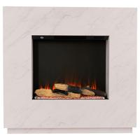 ELEKTROKAMIN BG00752-3M - Weiß, Basics, Holzwerkstoff/Metall (80/76/26cm)