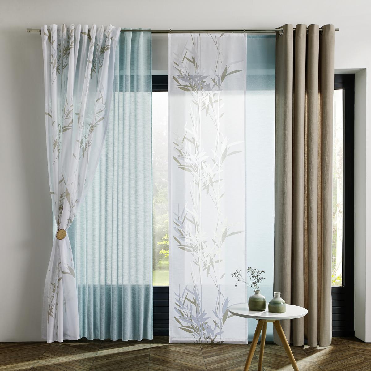 HOTOVÝ ZÁVĚS Sigrid, 140/245cm - modrá, Romantický / Rustikální, textil (140/245cm) - Premium Living