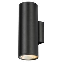 Außenwandleuchte Shim - Graphitfarben, Basics, Glas/Metall (11,7/24/9cm) - MAYTONI