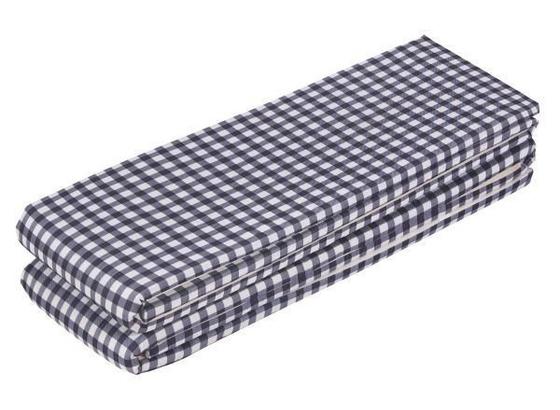 Bierbankauflage Thomas - Blau/Grau, KONVENTIONELL, Textil - Ombra Bierbankauflage Thomas - Blau/Grau, KONVENTIONELL, Textil - Ombra