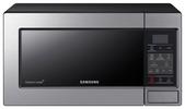 Mikrowelle Schwarz/Silber 800 W 6 Leistungsstufen - Silberfarben/Schwarz, Basics, Keramik/Kunststoff (48,9/27,5/34cm) - Samsung