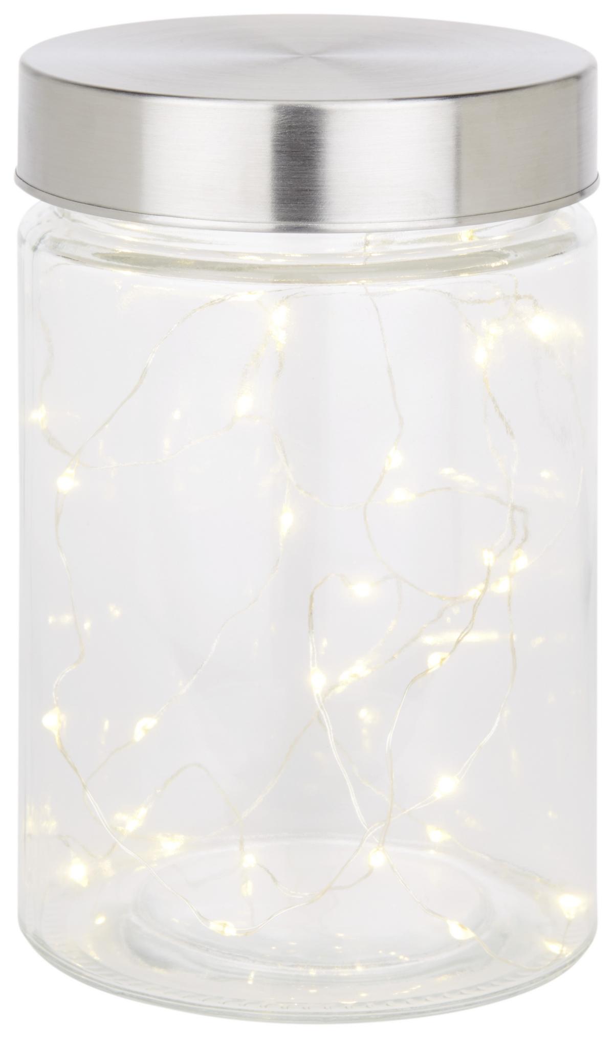 Světelný řetěz Sterni 40 LED max. 0,06 Watt, 1,95 m - barvy stříbra, plast (195ml) - Mömax