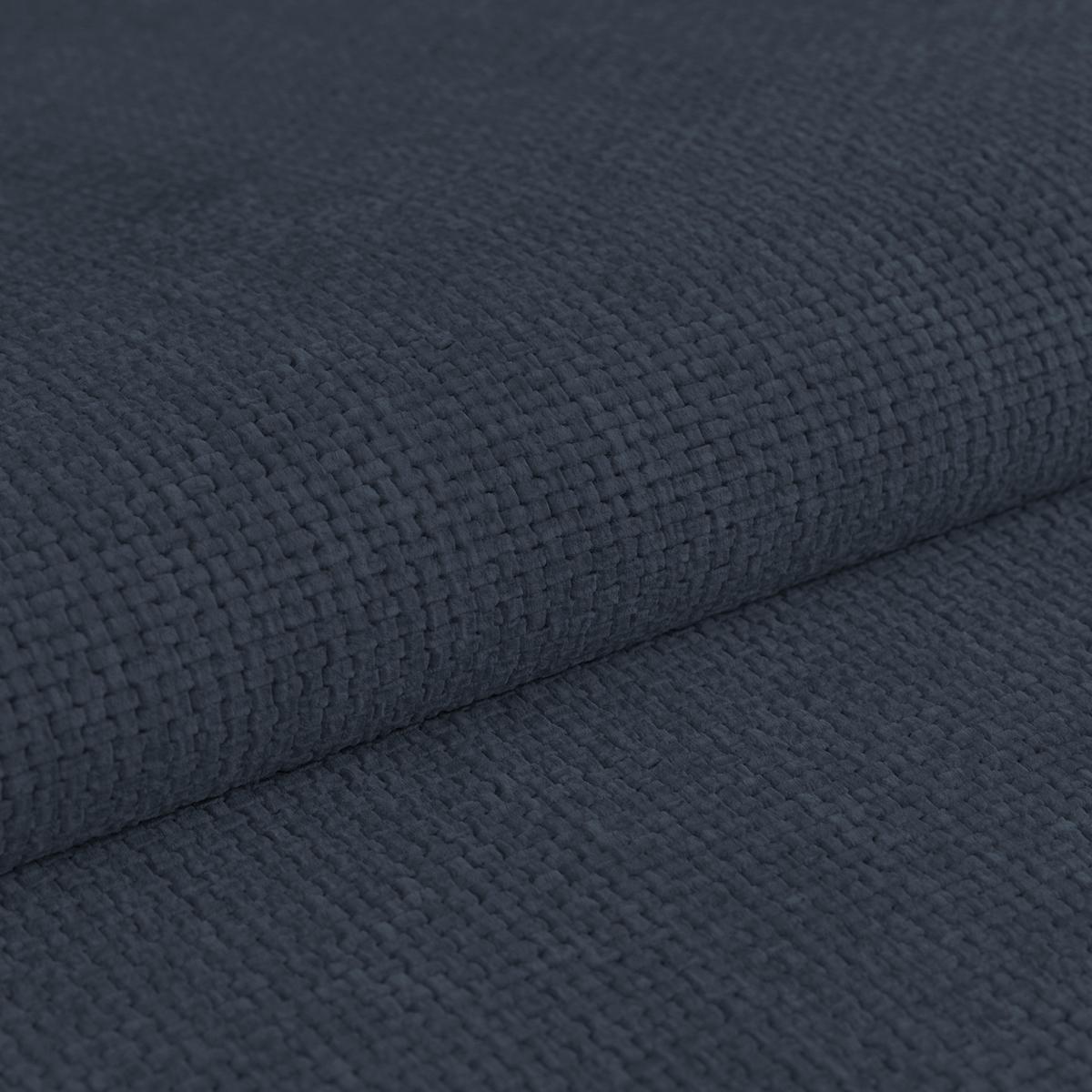 Boxspringbett MITTO Dunkelblau 200x200 cm - Schwarz/Dunkelblau, KONVENTIONELL, Textil/Metall (200/200cm)