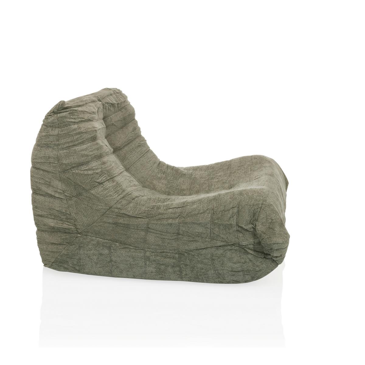 Loungesessel Sitzolo Salbeigrün B: 90 cm - Salbeigrün, MODERN, Textil (90/72/100cm) - MID.YOU