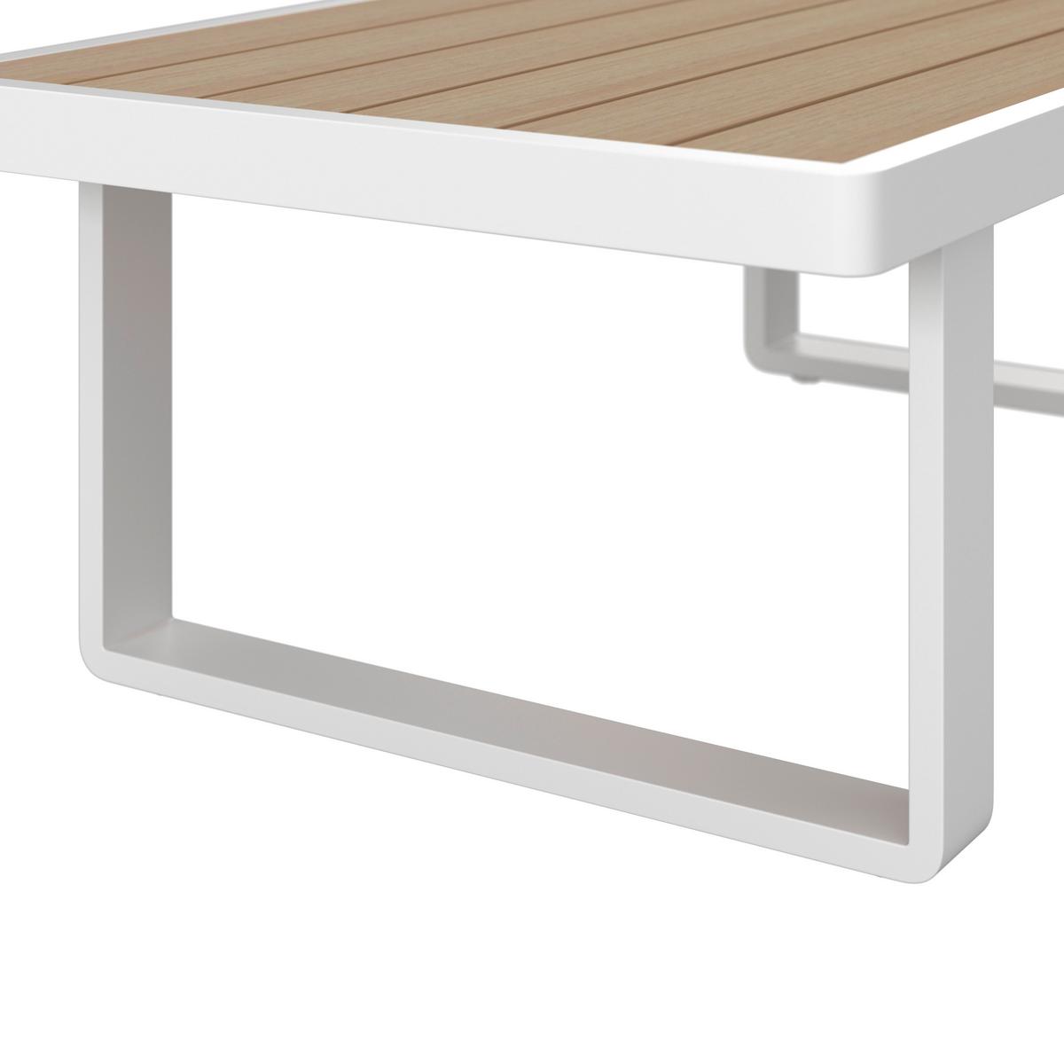 TERASOVÁ SEDACIA SÚPRAVA TILLY - biela/krémová, Modern, kov/textil (288,5/70/74cm) - Bessagi Garden